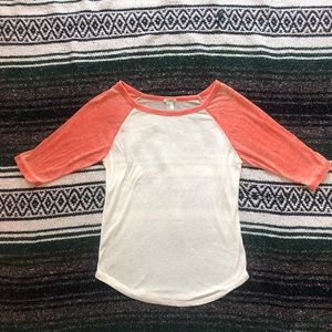 Forever 21 baseball tee